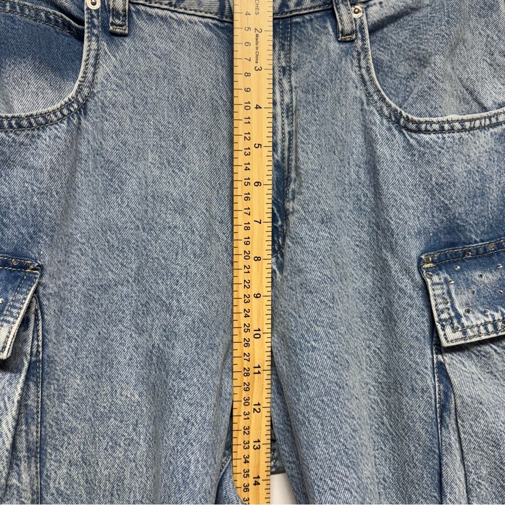 ✨Forever 21 Cargo Jeans Size 29 - Picture 14 of 16